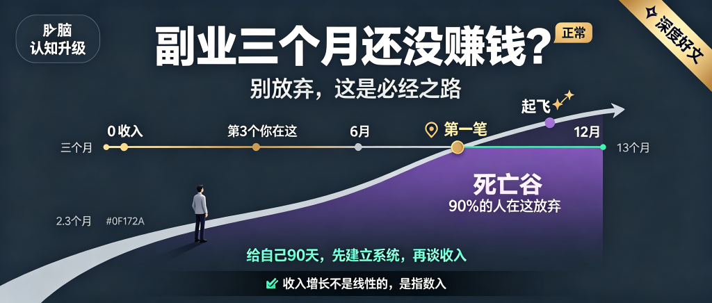 图片[1]-27-认知-副业三个月不赚钱正常-资源学习社