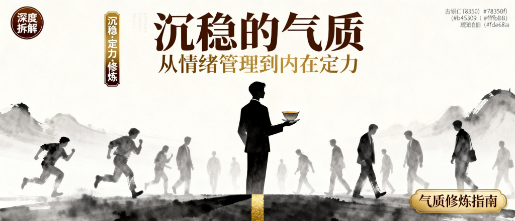 图片[1]-如何将沉稳的气质深入骨髓：从情绪管理到内在定力的完整修炼指南-资源学习社