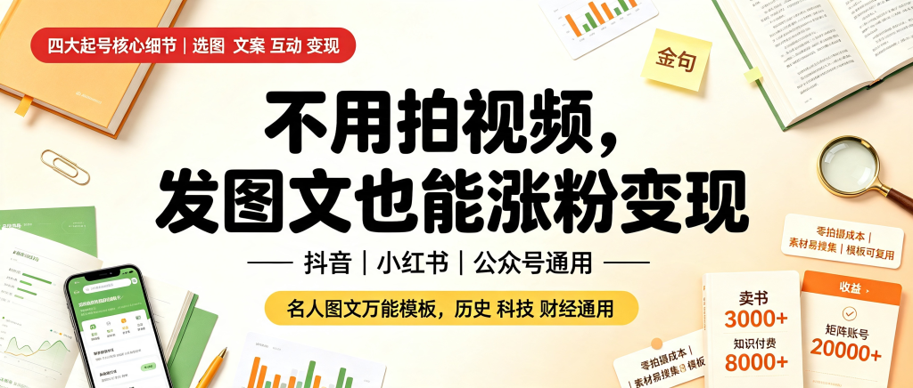 图片[1]-信息差-007-商界大佬图文号起号-资源学习社