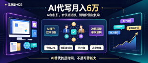 信息差-023-AI代写月入6万-资源学习社