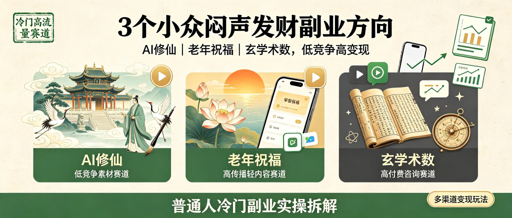 图片[1]-信息差-029-3个小众方向合集-资源学习社