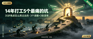 信息差-047-10年职场避坑指南+35岁焦虑破局-资源学习社