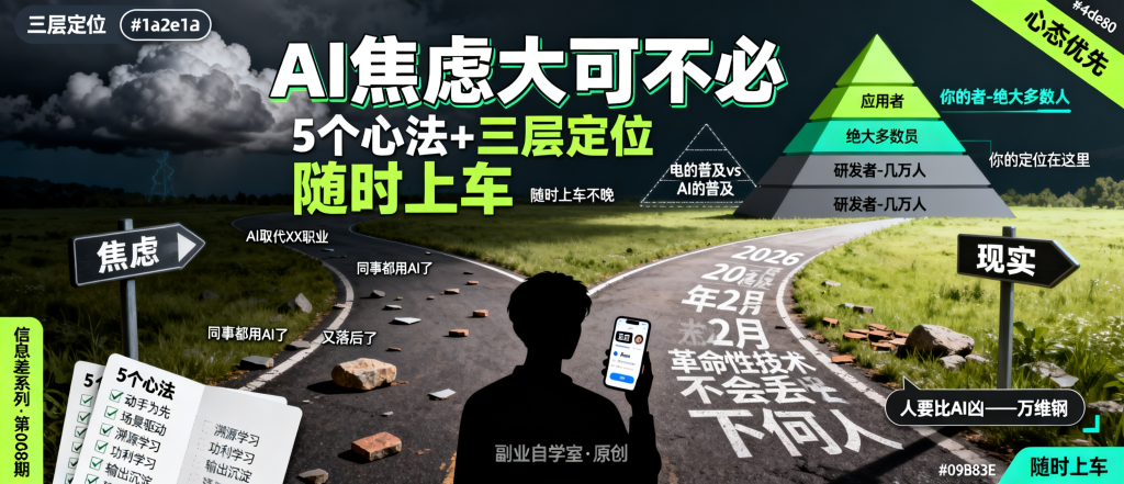 图片[1]-信息差-068-看到AI焦虑清单我第一反应是完了又落后了-资源学习社