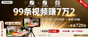 信息差-114-拍带货视频拍了99条出了3600多单一单利润20赚了7万多这账一算我坐不住了-资源学习社