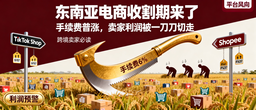 图片[1]-信息差-166-TikTokShop越南手续费调升至6%加Shopee同步涨价东南亚电商收割期来了-资源学习社